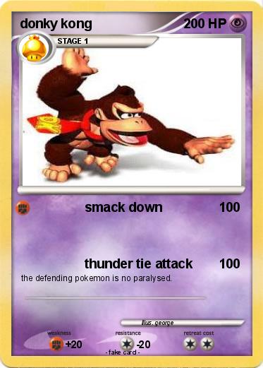 Pokemon donky kong