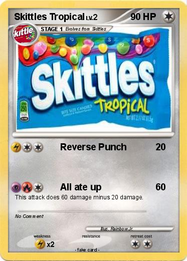 Pokemon Skittles Tropical