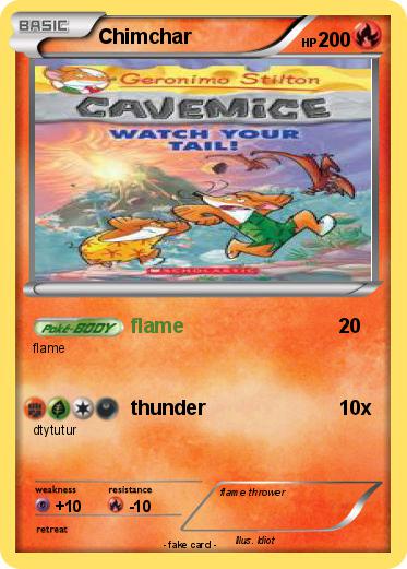 Pokemon Chimchar