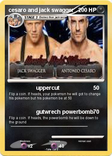 Pokemon cesaro and jack swagger