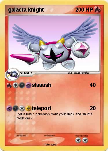 Pokemon galacta knight