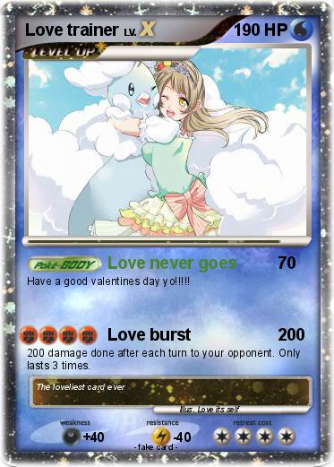 Pokemon Love trainer