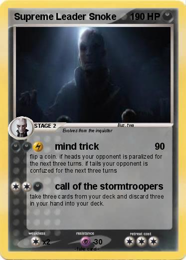 Pokemon Supreme Leader Snoke