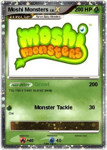 Pokemon Moshi Monsters