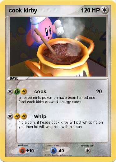 Pokemon cook kirby
