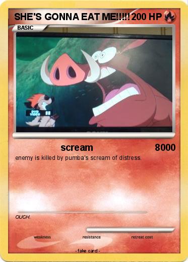 Pokemon SHE'S GONNA EAT ME!!!!!