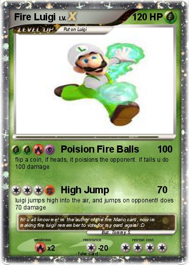 Pokemon Fire Luigi