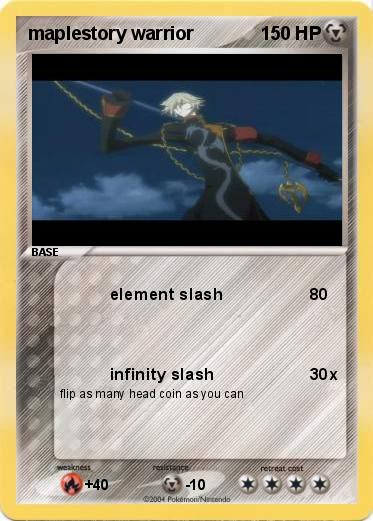 Pokemon maplestory warrior