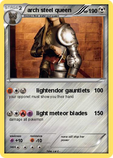 Pokemon arch steel queen
