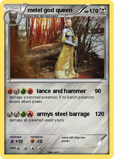 Pokemon metel god queen