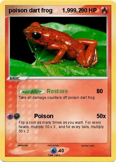 Pokemon poison dart frog      1,999,2