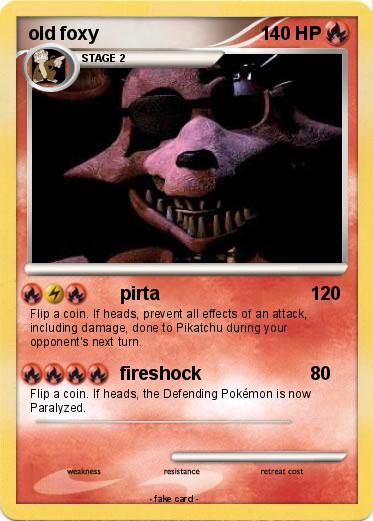 Pokemon old foxy