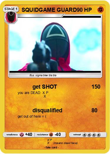 Pokemon SQUIDGAME GUARD