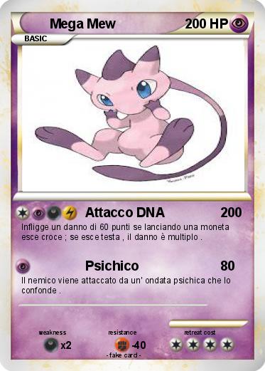 Pokemon Mega Mew
