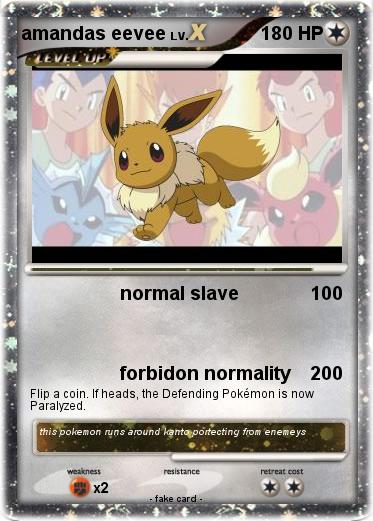 Pokemon amandas eevee