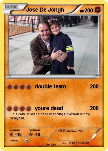Pokemon Jose De Jongh