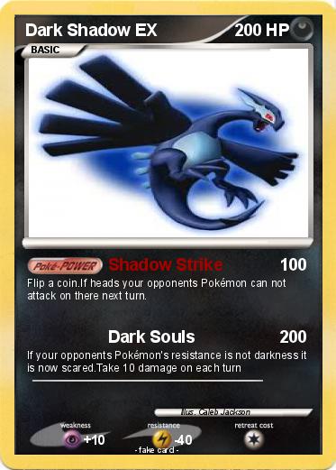 Pokemon Dark Shadow EX