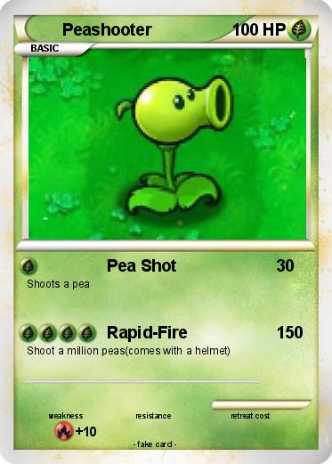 Pokemon Peashooter