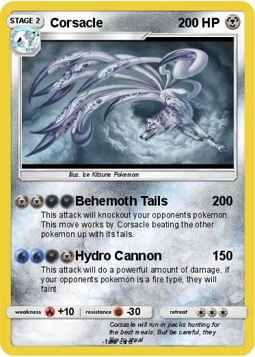 Pokemon Corsacle