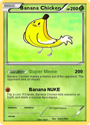 Pokemon Banana Chicken