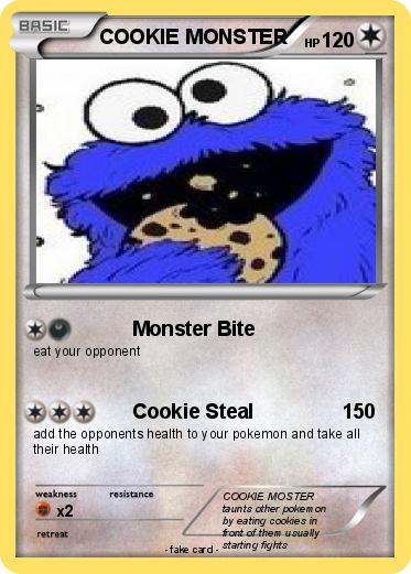 Pokemon COOKIE MONSTER