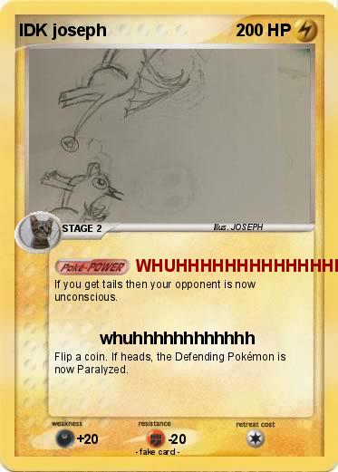 Pokemon IDK joseph
