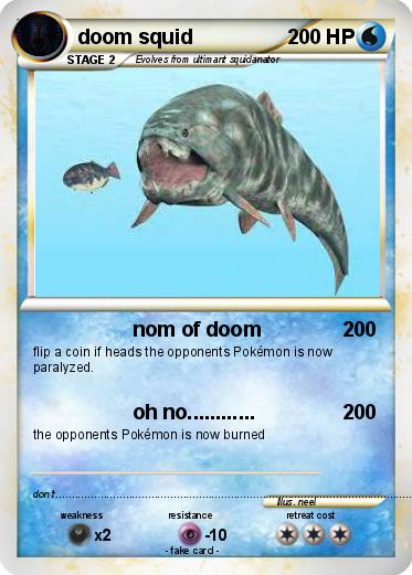 Pokemon doom squid