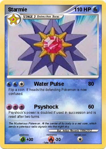 Pokemon Starmie
