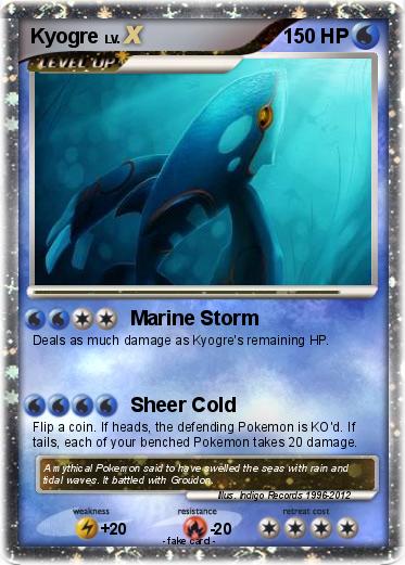Pokemon Kyogre