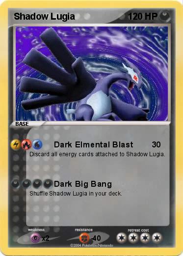 Pokemon Shadow Lugia