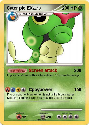 Pokemon Cater pie EX