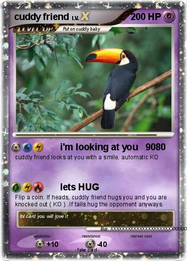 Pokemon cuddy friend