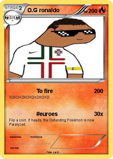 Pokemon O.G ronaldo