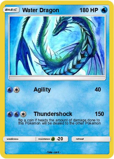 Pokemon Water Dragon