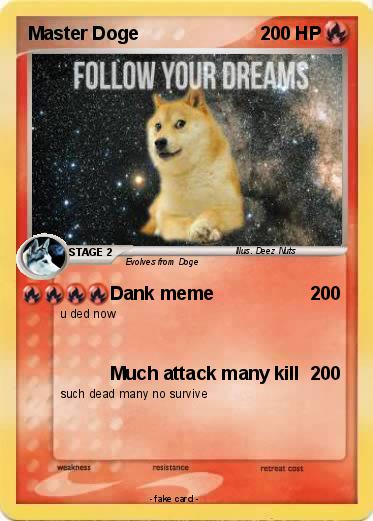 Pokemon Master Doge