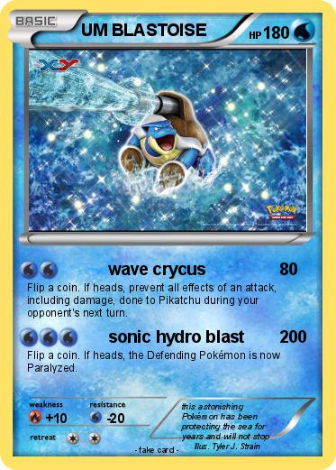 Pokemon UM BLASTOISE