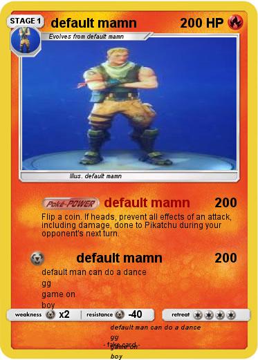 Pokemon default mamn