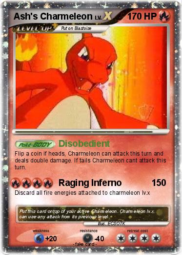 Pokemon Ash's Charmeleon