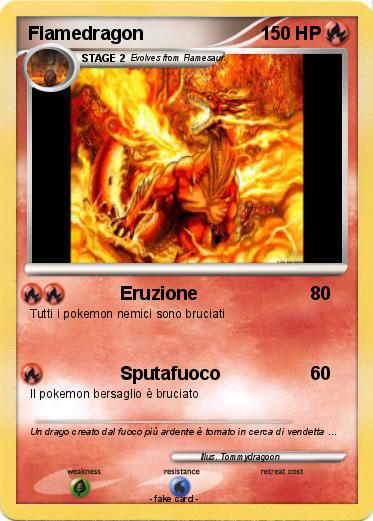 Pokemon Flamedragon