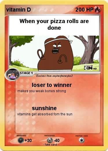 Pokemon vitamin D