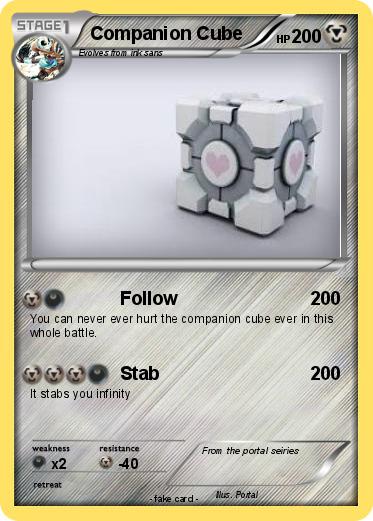Pokemon Companion Cube