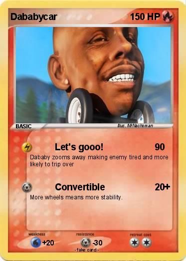 Pokemon Dababycar
