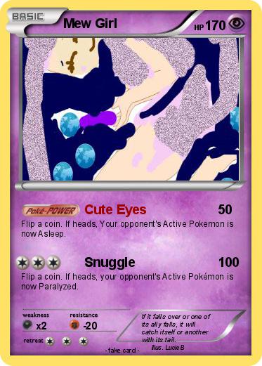 Pokemon Mew Girl
