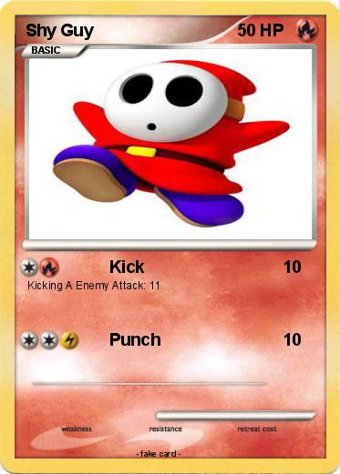 Pokemon Shy Guy