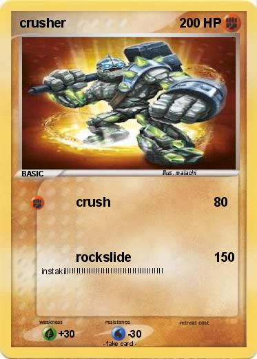 Pokemon crusher
