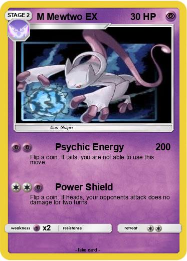 Pokemon M Mewtwo EX