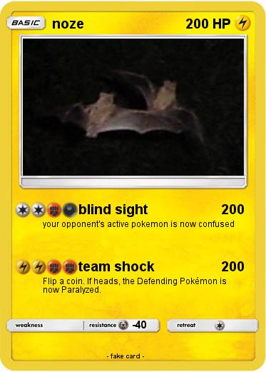 Pokemon noze