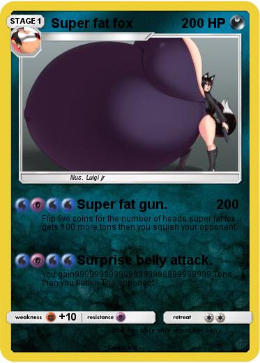 Pokemon Super fat fox