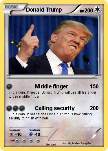 Pokemon Donald Trump