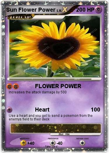 Pokemon Sun Flower Power